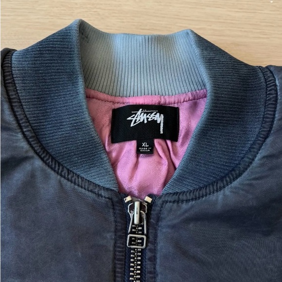 STUSSY Brand NEW Bomber jacket with tags NWT - Picture 11 of 12